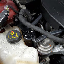 J&L 3039P-B 3.0 Passenger Side Oil Separator - Black Anodized (2013-2019 Fusion 1.5L Ecoboost)