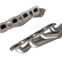 AFE Twisted Steel 1-7/8 IN to 2-3/4 IN 304 Stainless Headers w/ Titanium Coat Finish (Jeep Grand Cherokee Trackhawk (WK2) 18-21/Dodge Durango SRT Hellcat 21-24 V8-6.2L (sc)) - 48-38032-T