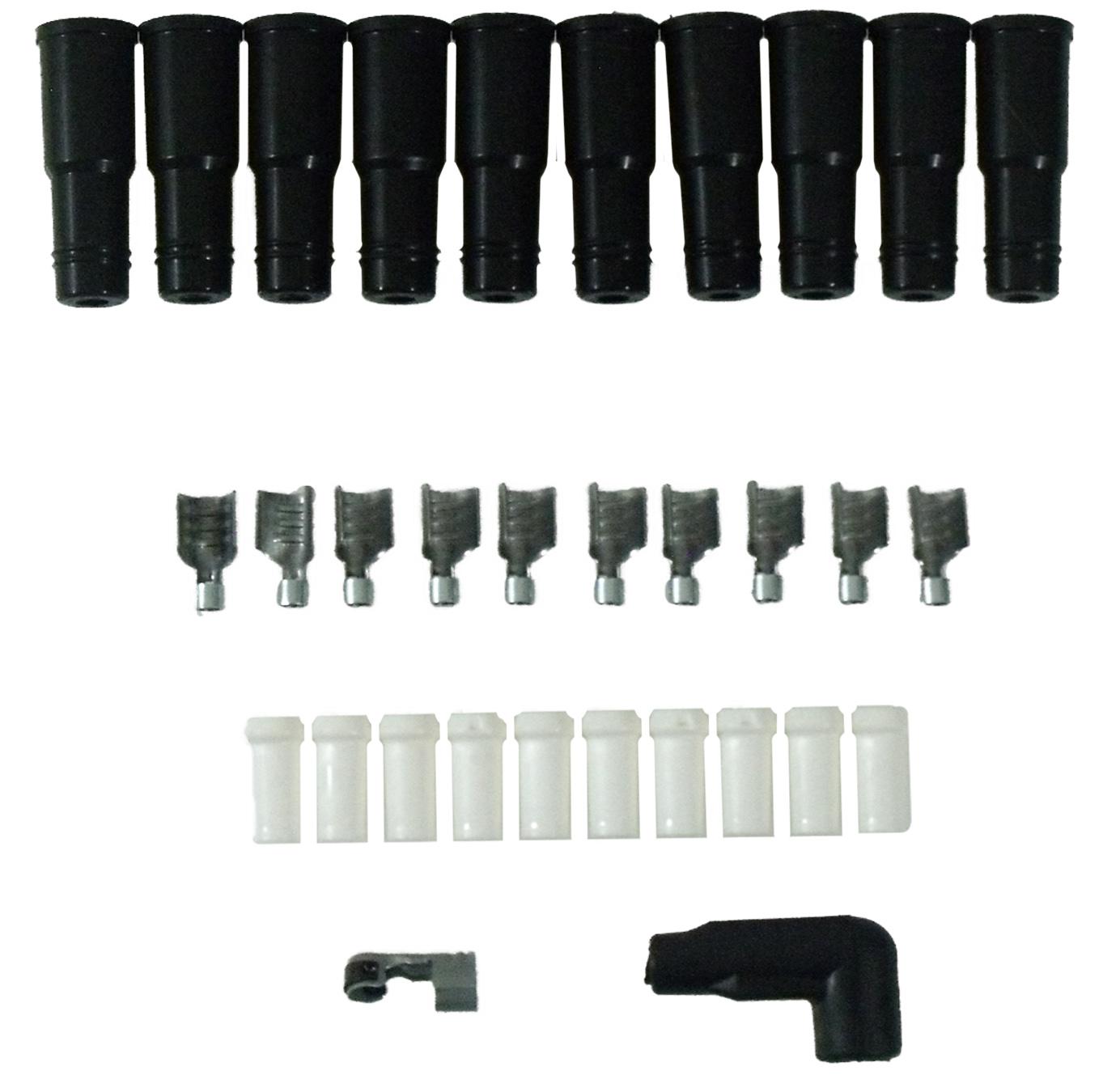 TAYLOR CABLE LS/LT/Vortec Coil/Dist Boot/Terminal Kit 180 deg  - 46052