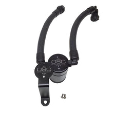 J&L 3040P-B Remote Mount Passenger Side 3.0 Oil Separator - Black Anodized (2007-2014 Shelby GT500)