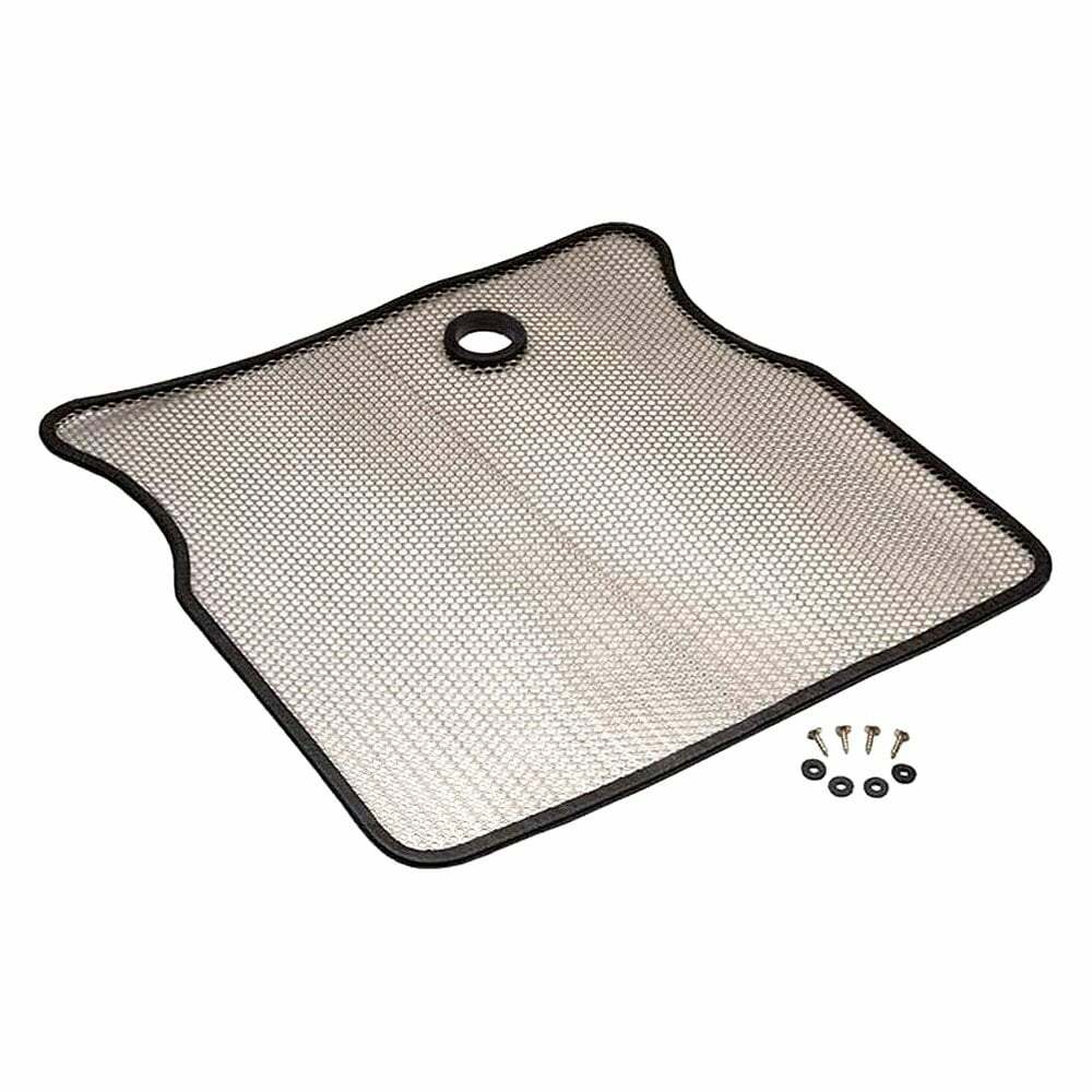 Kentrol Jeep CJ Bug Shield 55-86 CJ Polished Silver - 30410