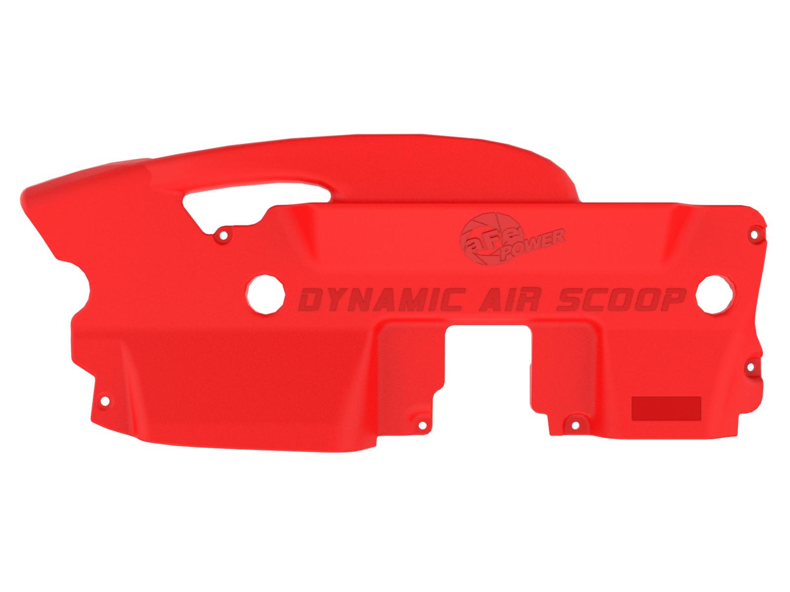AFE Dynamic Air Scoop XL D.A.S. Red - 50-70119AR