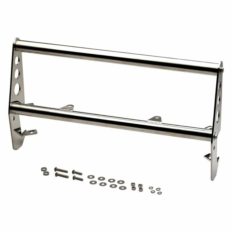 Kentrol Jeep CJ Grill Guard 55-86 CJ Polished Silver - 30418