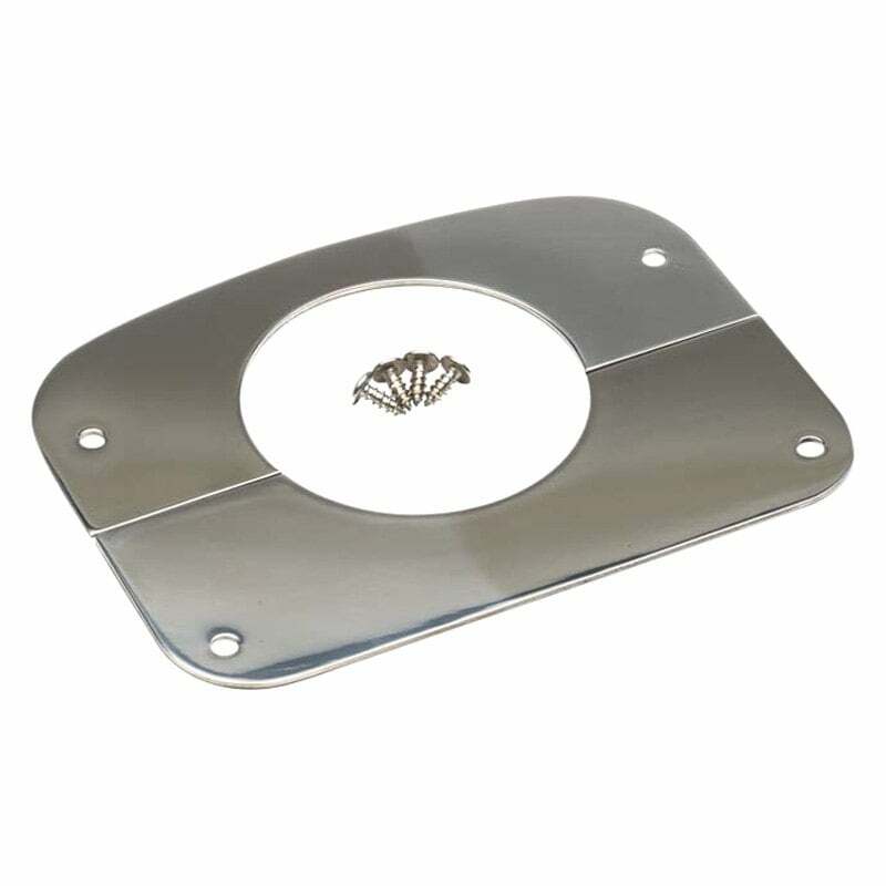 Kentrol Jeep CJ Column Cover 76-86 CJ Polished Silver - 30426