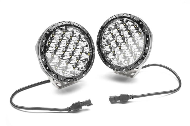 Rugged Ridge Driving Light 7In Round;Black;Universal - 15209.15