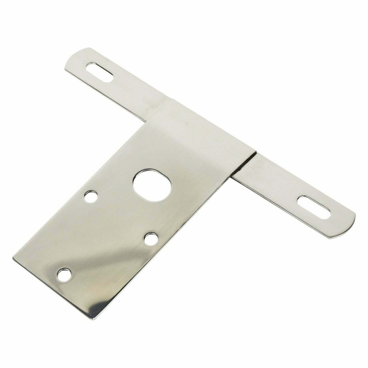 Kentrol Jeep CJ License Plate Bracket 76-86 CJ Polished Silver - 30472