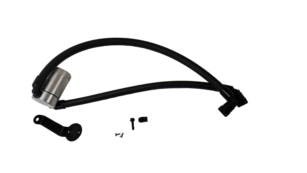 J&L Oil Separators J&L Oil Separator 3.0 Passenger Side, Clear Anodized  (2015-2017 Ford Expedition 3.5L EcoBoost) (2015-2017 Expedition) - 3047P-C