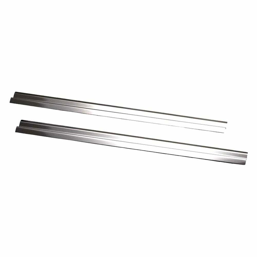 Kentrol Jeep TJ Entry Guards Pair 97-06 Wrangler TJ Polished Silver - 30494