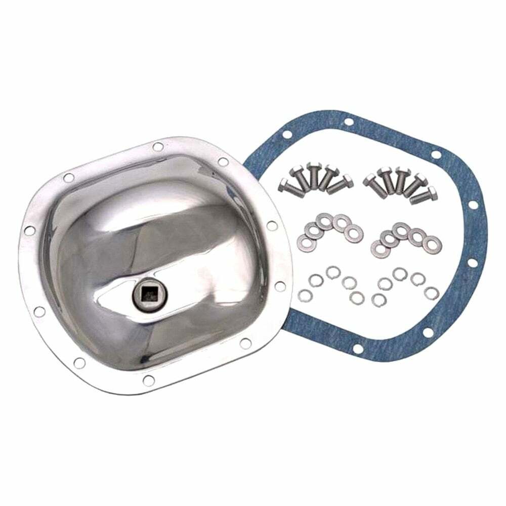 Kentrol Jeep CJ Front Differential Cover 41-86 CJ Polished Silver - 304M30