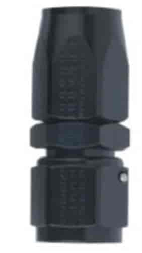 Fragola #4 X 30 Power Flow Hose End  Black - 103004-BL
