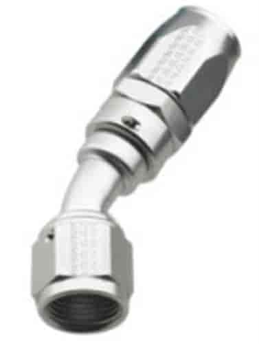 Fragola #12 X 30 Power Flow Hose End - Clear - 103012-CL