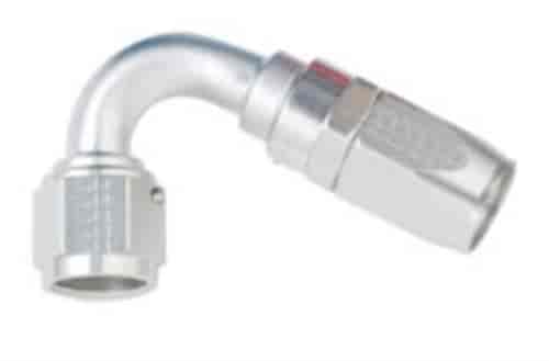 Fragola #4 X 120 Power Flow Hose End  Clear - 112004-CL