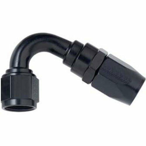 Fragola #12 X 120 Power Flow Hose End  Black - 112012-BL