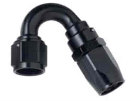 Fragola #16 X 150 Power  Flow Hose End  Black - 115016-BL