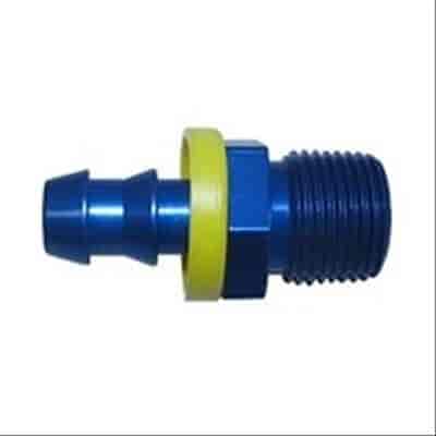 Fragola #6 Push-Lite End X  1/2 Npt  Black - 200124-BL