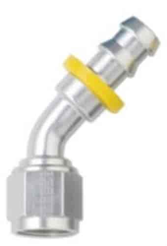 Fragola #10 Push-Lite End 45  Clear - 204510-CL