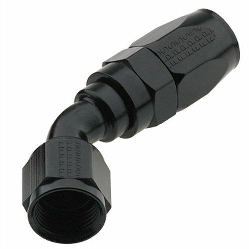 Fragola #12 X 45 Pro-Flow Hose End  Chrome - 224512-CH