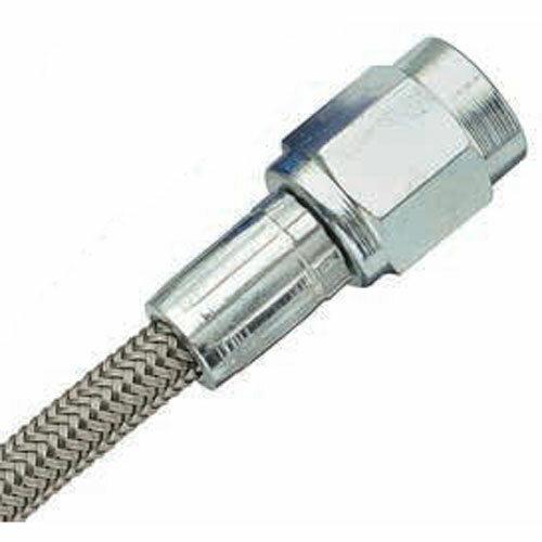 Fragola #2 Brake Line W/ #3 Steel Nuts, 10" - 290010