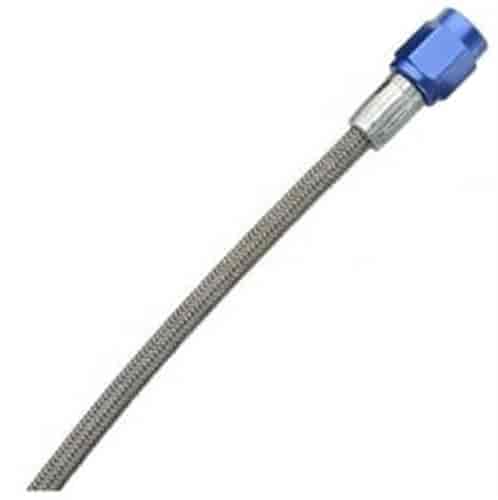 Fragola #2 Brake Line W/ #3 Blue Alum. Nuts, 36" - 290036-BU