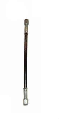 Fragola #4 PTFE Black Hose Assembly Str X Str 20" - 412-1-1-20