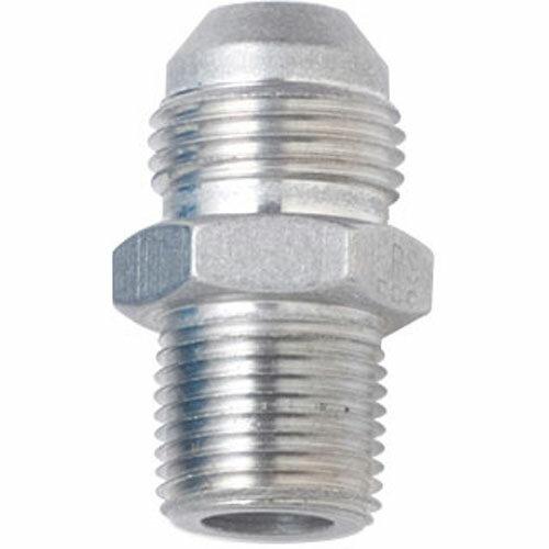Fragola #4 X 1/4 MPT, Straight Adapter  Clear - 481605-CL