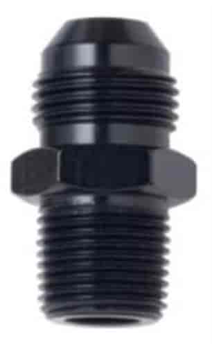 Fragola #3 X 3/8 MPT, Straight Adapter, Black - 481636-BL