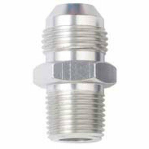 Fragola #6 X 3/8  MPT, Straight Adapter  Chrome - 481666-CH