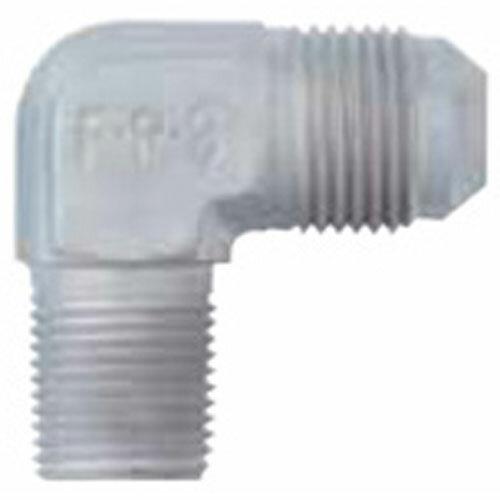 Fragola #4 X 1/8 MPT, 90 Adapter  Clear - 482204-CL