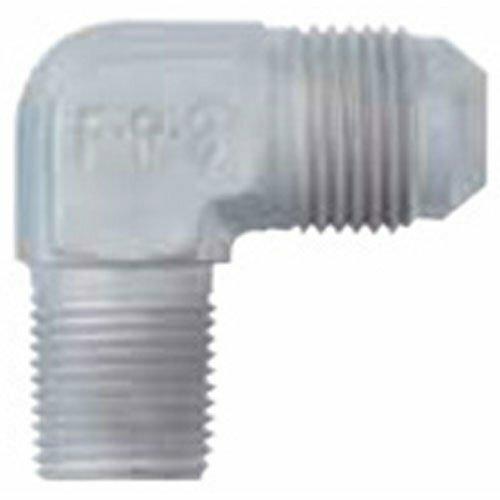 Fragola #10 X 1/2 MPT, 90 Adapter  Clear - 482210-CL