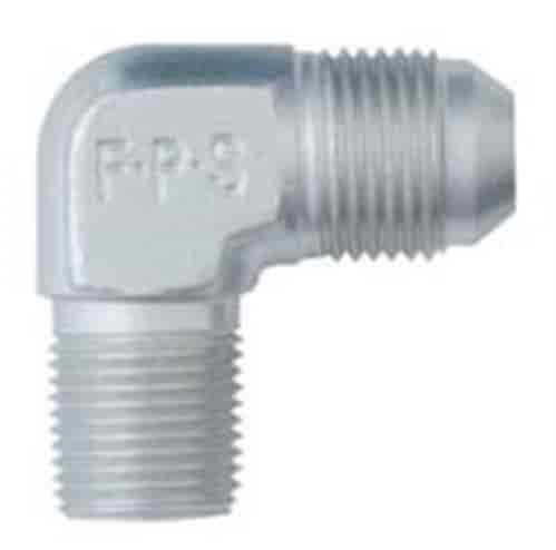 Fragola #6 X 1/2  MPT, 90 Adapter  Clear - 482268-CL
