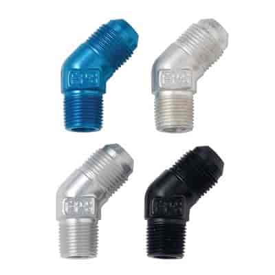 Fragola #12 X 3/4MPT, 45 Adapter  Clear - 482312-CL