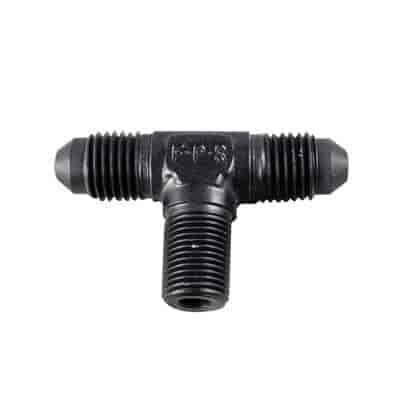 Fragola #8 Tee, 3/8 MPT, On The Side  Black - 482508-BL