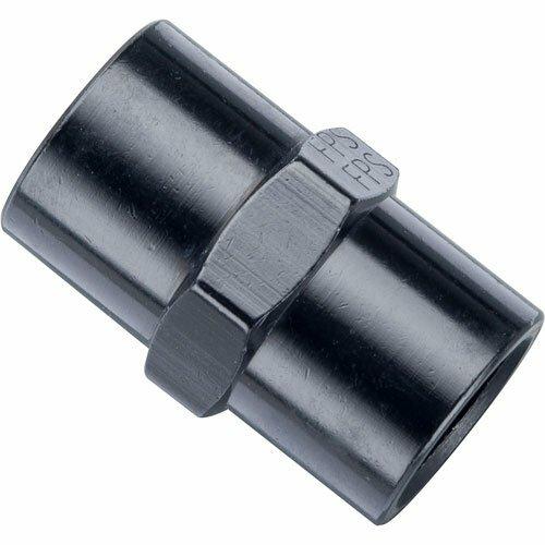 Fragola 1/4  Fpt Coupler  Black - 491002-BL