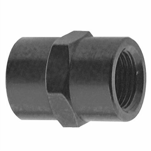 Fragola 3/8  Fpt Coupler  Black - 491003-BL