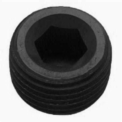 Fragola 1/4  Male Hex Pipe Plug   Black - 493302-BL