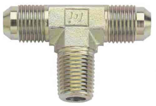 Fragola #3  Tee, 1/8 MPT, On Side - Steel - 582503