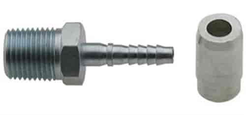 Fragola #3 X 1/8 MPT Crimp Fitting W/ Pin & Collar-20Pcs - 6006023