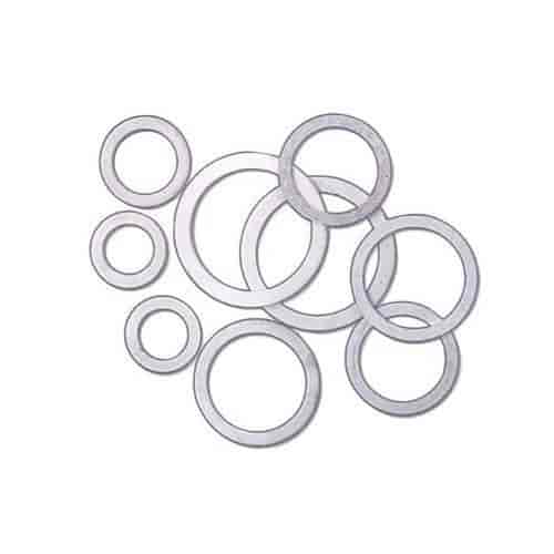Fragola 8Mm Aluminum Crush Washers, 10 Pack - 999209