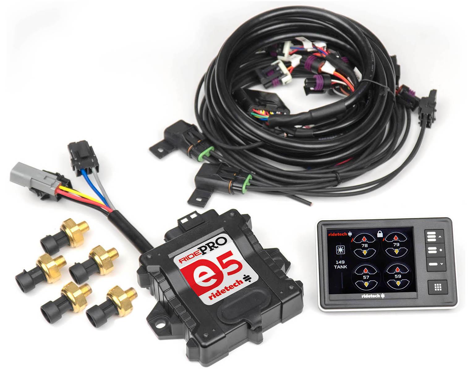 Ridetech Ridepro E5 Air Suspension Control System. - 30518000