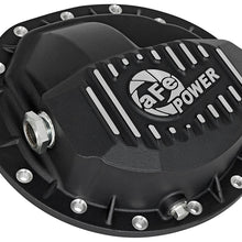 AFE Pro Series Front Differential Cover Black w/ Machined Fins - 46-70042