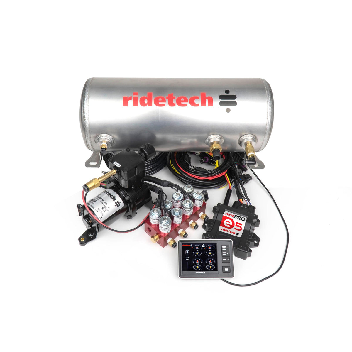 Ridetech Ridepro E5 Air Suspension Control System With 3 Gallon Tank. - 30534000