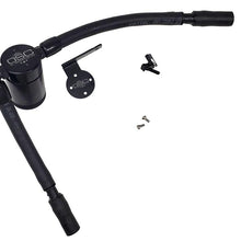 J&L 3053P-B Passenger Side 3.0 Oil Separator - Black Anodized (2016-2019 Escape 1.5L EcoBoost)
