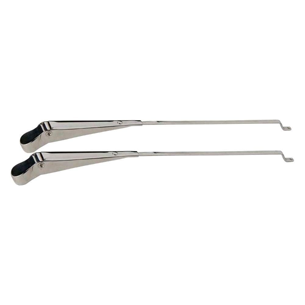 Kentrol Jeep CJ Windshield Wiper Arms Pair 68-86 CJ Polished Silver - 30544
