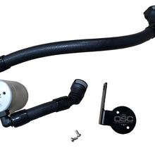 J&L 3054P-C Passenger Side 3.0 Oil Separator - Clear (2020 Shelby GT500)