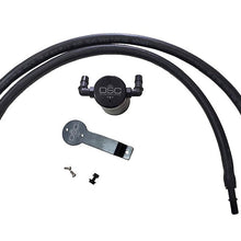 J&L Oil Separator 3.0 Driver Side, Black Anodized (2020-2024 Ford Explorer 2.3L EcoBoost) - 3055D-B