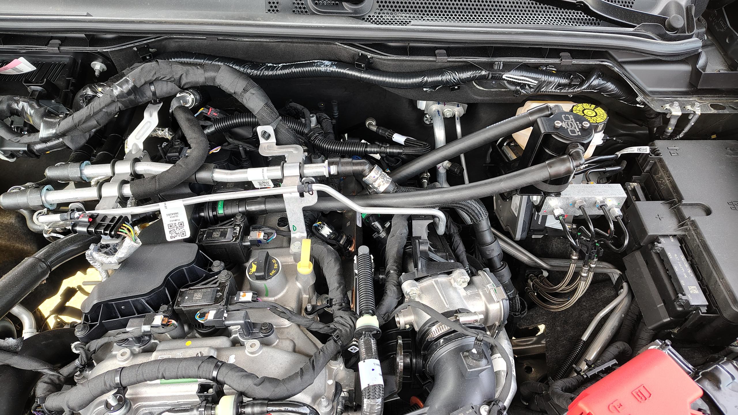 J&L Oil Separator 3.0 PCV Side - Black Anodized (2025-2026 Bronco 2.3L / Ranger 2.3L) -3059P-B