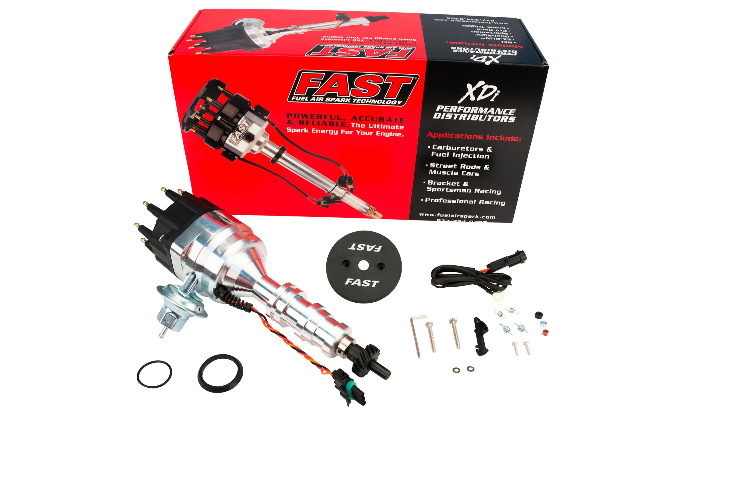 FAST Xdi Ez-Run Distributor For Ford Fe - 306010