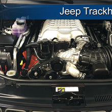 J&L 3060P-B 2015-2018 Hellcat / Trackhawk / Demon Passenger Side 3.0 Oil Separator (Black Anodized)