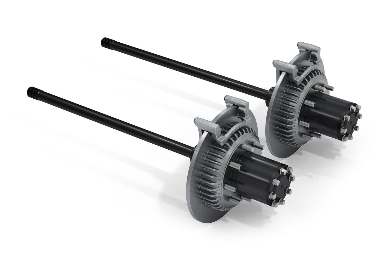 Teraflex 07-18 Wrangler JK TeraCRD60 Rear Axle 8-Lug Full-Float Conversion & Solid Big Rotors 3.25 Inch OD - 3063100
