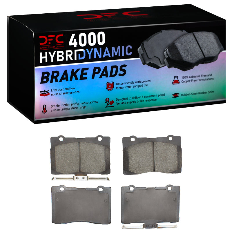 DFC 05-12 Acura Rl Front 4000 Hybridynamic Brake Pads